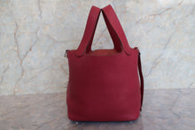 画像をギャラリービューアに読み込む, HERMES/エルメス ピコタンロックPM トリヨンクレマンス ルビー □R刻印 ハンドバッグ 800010059