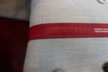 将图片加载到图库查看器,HERMES GARDEN PARTY PM Epsom leather Rouge casaquevA刻印 Tote bag 800040012