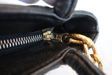 Load image into Gallery viewer, CHANEL Medallion Tote Caviar skin Black/Gold hadware Tote bag 800080130