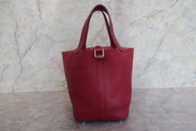 画像をギャラリービューアに読み込む, HERMES/エルメス ピコタンロックPM トリヨンクレマンス ルビー □R刻印 ハンドバッグ 800010059