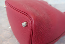 画像をギャラリービューアに読み込む, HERMES/エルメス ピコタンロックPM トリヨンクレマンス ルビー □R刻印 ハンドバッグ 800010059