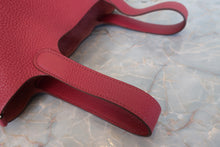 將圖片載入圖庫檢視器 HERMES/エルメス ピコタンロックPM トリヨンクレマンス ルビー □R刻印 ハンドバッグ 800010059