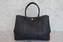 画像をギャラリービューアに読み込む, HERMES/エルメス ガーデンパーティPM ネゴンダ ブラック □O刻印 トートバッグ 800020169