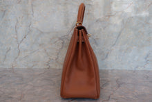 画像をギャラリービューアに読み込む, HERMES/エルメス ケリー32 クシュベル ゴールド □E刻印 ショルダーバッグ 700080069