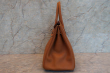 Load image into Gallery viewer, HERMES BIRKIN 30 Togo leather Gold □K Engraving Hand bag 700090082