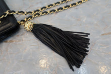 将图片加载到图库查看器,CHANEL/香奈儿 CF 流苏 链条 肩背包 羊皮 Black/Gold hadware(黑色/金色金属) 肩背包 700100207