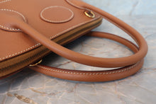 Load image into Gallery viewer, HERMES BOLIDE 35 Graine Couchevel leather Gold 〇Z Engraving Gold 700080086