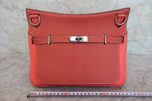 将图片加载到图库查看器,HERMES JYPSIERE 28 Clemence leather Rose jaipur/Sanguine T刻印 Shoulder bag 800070004