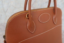 Load image into Gallery viewer, HERMES BOLIDE 35 Graine Couchevel leather Gold 〇Z Engraving Gold 700080086