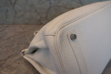 將圖片載入圖庫檢視器 HERMES/エルメス バーキン35 トリヨンクレマンス ホワイト □L刻印 ハンドバッグ 700070141