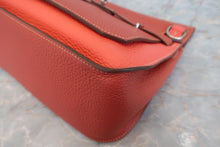将图片加载到图库查看器,HERMES JYPSIERE 28 Clemence leather Rose jaipur/Sanguine T刻印 Shoulder bag 800070004