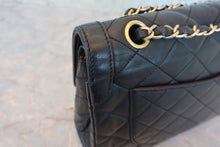 Load image into Gallery viewer, CHANEL Paris Limited Matelasse chain shoulder bag Lambskin Black/Gold hadware Black/Gold hadware 800050092