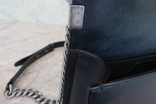 Load image into Gallery viewer, CHANEL LeBOY CHANEL chain shoulder bag Caviar skin Black/Silver hadware Shoulder bag 800080039