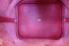 将图片加载到图库查看器,HERMES PICOTIN LOCK MM Clemence leather Rouge casaque C刻印 Hand bag 800020165