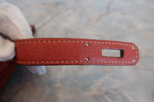 将图片加载到图库查看器,HERMES JYPSIERE 28 Clemence leather Rose jaipur/Sanguine T刻印 Shoulder bag 800070004