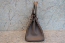 將圖片載入圖庫檢視器 HERMES/エルメス バーキン30 ヴォーエプソン エトゥープ □P刻印 ハンドバッグ 700090128