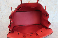 Load image into Gallery viewer, HERMES BIRKIN 35 Togo leather Rouge casaque □Q Engraving Hand bag 700080132