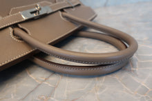 將圖片載入圖庫檢視器 HERMES/エルメス バーキン30 ヴォーエプソン エトゥープ □P刻印 ハンドバッグ 700090128