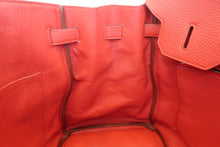 Load image into Gallery viewer, HERMES BIRKIN 35 Togo leather Rouge casaque □Q Engraving Hand bag 700080132