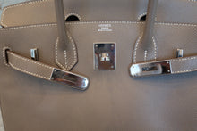 將圖片載入圖庫檢視器 HERMES/エルメス バーキン30 ヴォーエプソン エトゥープ □P刻印 ハンドバッグ 700090128