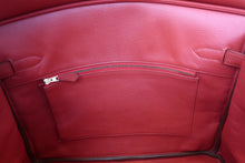 Load image into Gallery viewer, HERMES BIRKIN 35 Togo leather Rouge casaque □Q Engraving Hand bag 700080132
