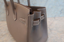 將圖片載入圖庫檢視器 HERMES/エルメス バーキン30 ヴォーエプソン エトゥープ □P刻印 ハンドバッグ 700090128