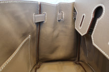 將圖片載入圖庫檢視器 HERMES/エルメス バーキン30 ヴォーエプソン エトゥープ □P刻印 ハンドバッグ 700090128