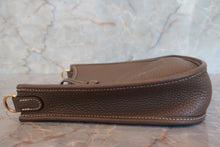 Load image into Gallery viewer, HERMES  EVELYNE TPM Clemence leather Etoupe gray Z Engraving Shoulder bag 700080109