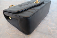 将图片加载到图库查看器,CHANEL/香奈儿 戴妃 CF 链条包 羊皮 Black/Gold hadware(黑色/金色金属) 肩背包 700120047