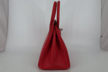 将图片加载到图库查看器,HERMES BIRKIN 30 Epsom leather Bougainvillier □N刻印 Hand bag 800100013