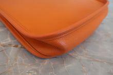 Load image into Gallery viewer, HERMES EVELYNE TPM Epsom leather Orange □H Engraving Shoulder bag 800050069