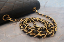 将图片加载到图库查看器,CHANEL/香奈儿 戴妃 CF 链条包 羊皮 Black/Gold hadware(黑色/金色金属) 肩背包 700120047