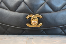 将图片加载到图库查看器,CHANEL/香奈儿 戴妃 CF 链条包 羊皮 Black/Gold hadware(黑色/金色金属) 肩背包 700120047