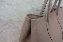 将图片加载到图库查看器,HERMES GARDEN PARTY PM Country leather Gris tourterelle X刻印 Tote bag 800060206