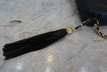 将图片加载到图库查看器,CHANEL/香奈儿 经典双C 流苏 链条包 羊皮 Black/Gold hadware(黑色/金色金属) 肩背包 700100203