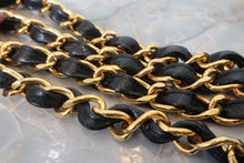 画像をギャラリービューアに読み込む, CHANEL/シャネル マドモアゼルチェーンショルダーバッグ キャビアスキン ブラック/ゴールド金具 ショルダーバッグ 800010033
