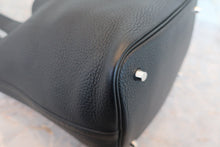 将图片加载到图库查看器,HERMES PICOTIN LOCK MM Clemence leather Black Y刻印 Hand bag 800030087