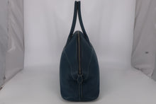 Load image into Gallery viewer, HERMES BOLIDE RELAX 40 Sikkim leather Blue thalassa □P Engraving Hand bag 800100020