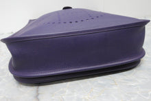 將圖片載入圖庫檢視器 HERMES/エルメス エブリン3PM ヴォーエプソン ウルトラバイオレット X刻印 ショルダーバッグ 700030197