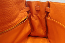 將圖片載入圖庫檢視器 HERMES/エルメス ケリー32 トゴ オレンジ □F刻印 ショルダーバッグ 700090147