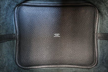 将图片加载到图库查看器,HERMES PICOTIN LOCK MM Clemence leather Black Y刻印 Hand bag 800030087