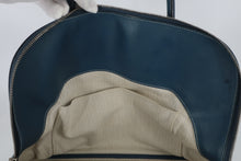 Load image into Gallery viewer, HERMES BOLIDE RELAX 40 Sikkim leather Blue thalassa □P Engraving Hand bag 800100020