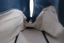 Load image into Gallery viewer, HERMES BOLIDE RELAX 40 Sikkim leather Blue thalassa □P Engraving Hand bag 800100020