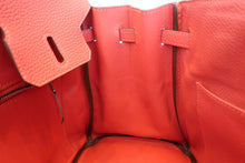 Load image into Gallery viewer, HERMES BIRKIN 25 Togo leather Rouge pivoine T Engraving Hand bag 700080122