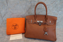 画像をギャラリービューアに読み込む, HERMES/エルメス バーキン30 トゴ ゴールド □I刻印 ハンドバッグ 700060007
