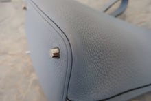 Load image into Gallery viewer, HERMES PICOTIN LOCK PM Clemence leather Blue lin □Q Engraving Hand bag 800080094