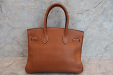 画像をギャラリービューアに読み込む, HERMES/エルメス バーキン30 トゴ ゴールド □I刻印 ハンドバッグ 700060007
