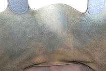 Load image into Gallery viewer, HERMES PICOTIN LOCK GM Clemence leather Blue lin □Q Engraving Hand bag 700030137