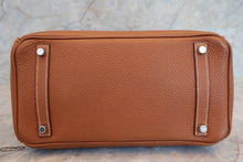 画像をギャラリービューアに読み込む, HERMES/エルメス バーキン30 トゴ ゴールド □I刻印 ハンドバッグ 700060007