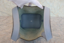 Load image into Gallery viewer, HERMES PICOTIN LOCK PM Clemence leather Blue lin □Q Engraving Hand bag 800080094